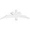 Ekena Millwork Alberta Architectural Grade PVC Gable Bracket, 96"W x 20"H x 2"D x 6"F, 5/12 Pitch GBP096X20X0206ALB00 - alternate 1